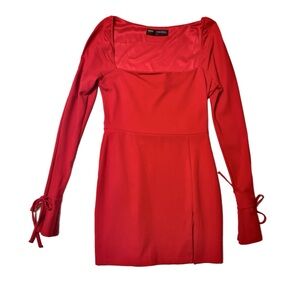 Finesse Kesia red mini dress size small